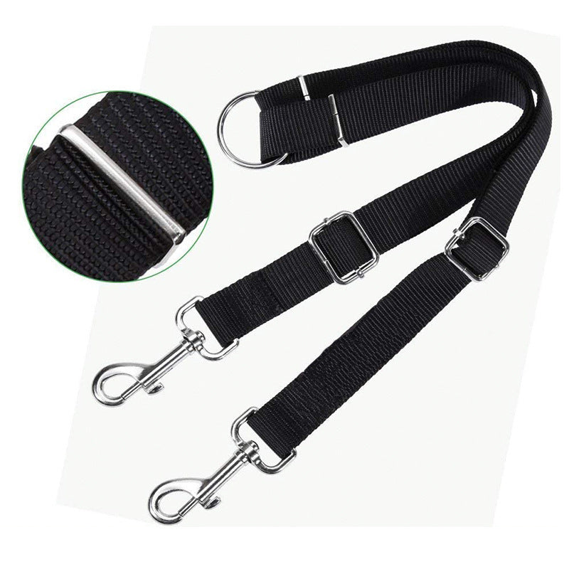 Multipurpose Pet Dual Headed Dog Leash